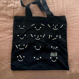 Madewell Black Emoji Tote